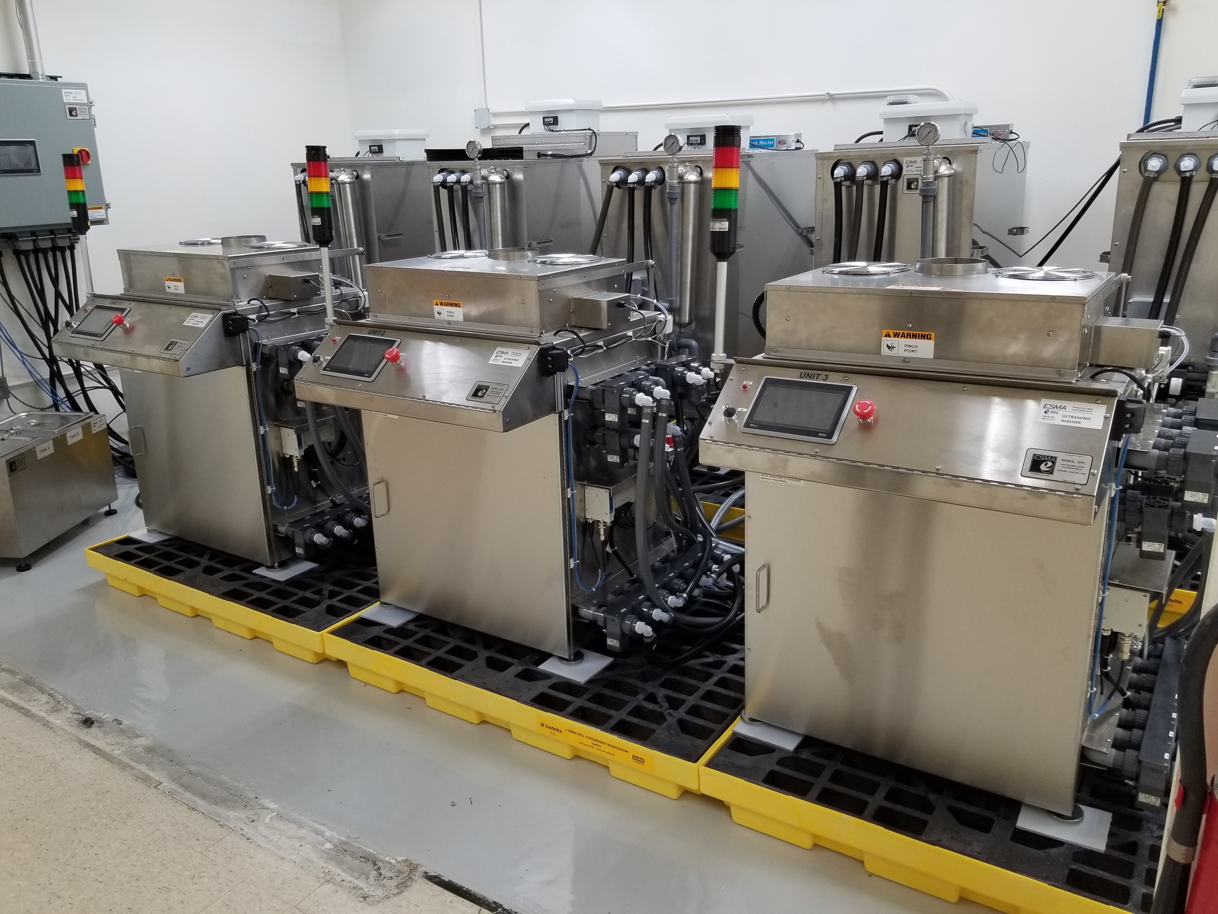 Industrial ultrasonic cleaning and passivation system