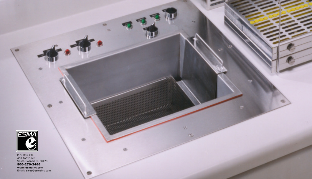 Esma E888 tabletop ultrasonic cleaning system